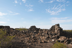 Guano miners made these structures from lava