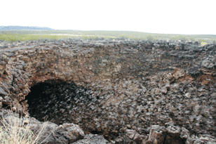 Thousands of bats leaving the Jornada Bat Cave in NM