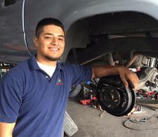 Brake repair service at Alert Automotive Services in Las Cruces