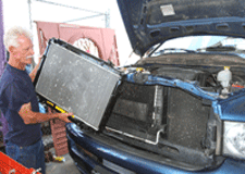 Radiator repairs at Alert Automotive Services in Las Cruces