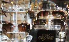 Caviar glasses at Avalos Eyewear in Las Cruces