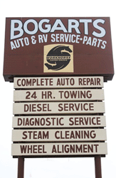 Bogart's Auto & RV Service & Parts 