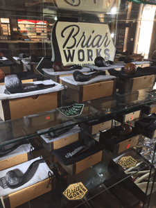 Briarworks pipes for sale at Casa de Tobacco in Las Cruces, NM