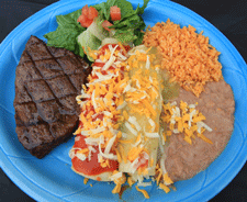 Steak with Mexican food in Dona Ana NM
