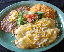 Chile Relleno Plate at ChaChi's in Las Cruces NM