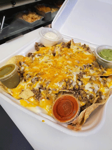 Nachos from ChaChi's Express Mexican Food Drive Thru in Las Cruces