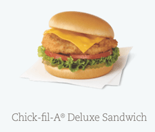 Chick-fil-A Deluxe Sandwich at Chick-fil-A in Las Cruces