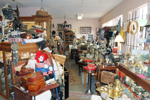 Lots of Antiques at City Line Pawn Shop in Las Cruces, NM