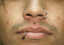 Body piercing at DNA Ink Tattoo & Body Piercing Shop in Las Cruces