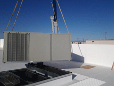 Commercial air conditioning units installed in Las Cruces