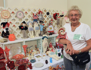 Doll Maker at Gun Show in Las Cruces