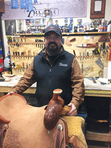 Saddle repair shop in Las Cruces