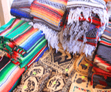 Rugs for sale at Casa Bonita Imports in Las Cruces