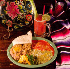 Mexican food at Las Posta de Mesilla in Mesilla, NM