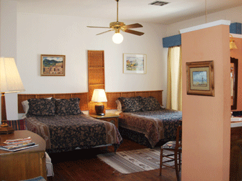 The Ray Swanson room at Lundeen Bed & Breakfast in Las Cruces, NM