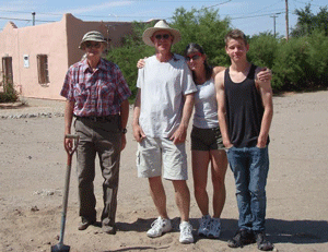 Local Las Cruces "Before I Die" Project workers