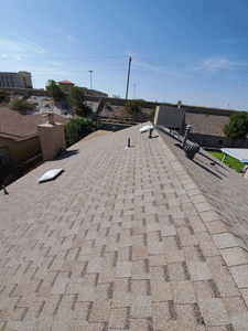 Shingle roofing contractor in Las Cruces