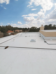 Elastomeric Roof Coating company in Las Cruces - Optimal Roofing
