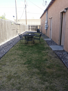 Outdoor area for dogs to play and poop in Las Cruces