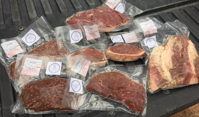 100% natural grass fed beef steaks, ground beef and roasts delivered to your door in NM 