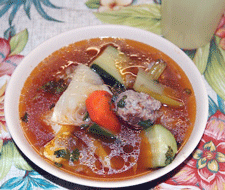 Caldo at Bravo's Mexican Food Cafe in Las Cruces