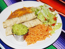 Flauta plate at the Spanish Kitchen in Las Cruces