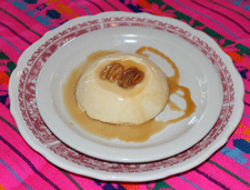 Pecan Flan - Mexican dessert at Spanish Kitchen in Las Cruces