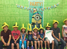Having a birthday party at Rockin Jump Trampoline Park in Las Cruces