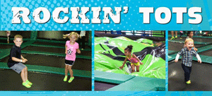 Rockin tots time at Rockin Jump Trampoline Park in Las Cruces