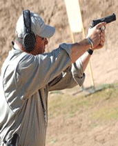 Concealed carry class at the Las Cruces Shooting Range