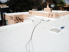 Energy efficient roof coating by Anthony Sosa Roofing and Construction in Las Cruces, NM