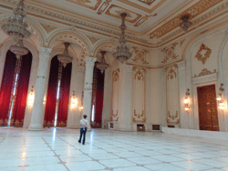 The Grand Palace of the Parliament in Bucharest, Romania