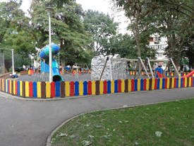 Playground in Bucharest, Romania
