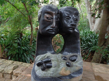 Sculptures on Cape Peninsula, South Africa