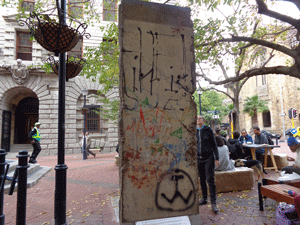 Section of the Berlin Wall in Cape Town, South Africa