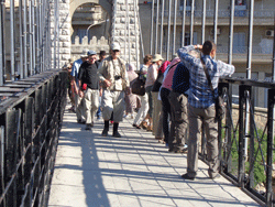 Mellah Slimane bridge in Constantine, Algeria