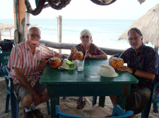 Lunch in Cozumel, Mexico
