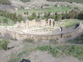 Theatre in Djemila, Algeria