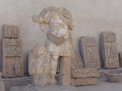 Statue in Djemila, Algeria