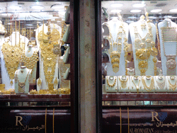 Gold souk in Dubai