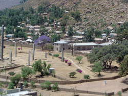 Stelae field in Axum, Ethiopia