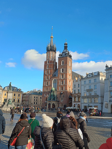 St. Mary's cathedral in Krakow, Poland