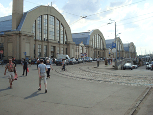 Zeppelin hangers in Riga, Latvia