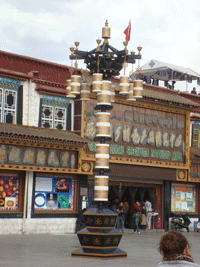 Jokhang temple in Lhasa, Tibet