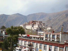 The Potala in Lhasa, Tibet