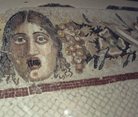 Mosaic in the ruins of Malta