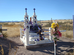 Cemetery in Mata Ortiz