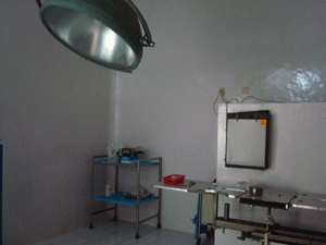 Surgery unit at the OFI Center in Borneo, Asia