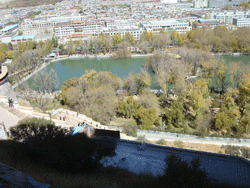 The Dragon King Pool at The Potala in Tibet