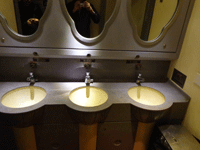 Asian-style sinks